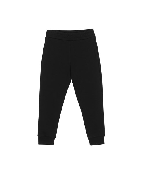 Balmain Cotton Jogging Bottoms With Balmain Logo Black | KZDSBMX-62