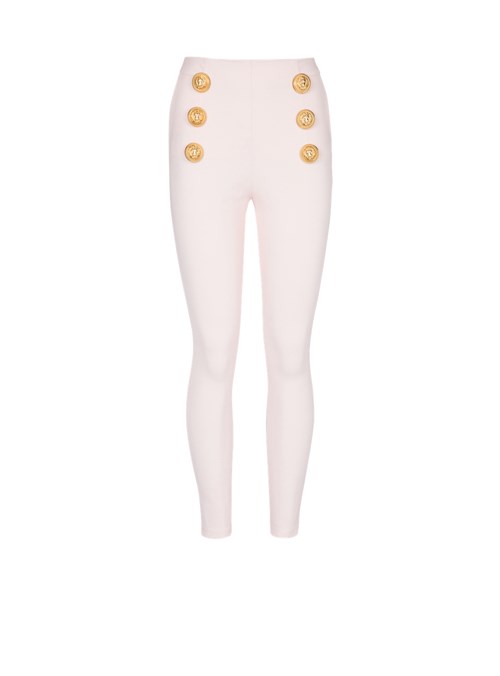 Balmain Jersey Skinny Pants Pink | WIJSHMX-79