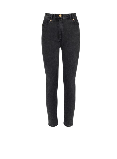 Balmain Slim Cut Jeans Black | MUIVNJP-35