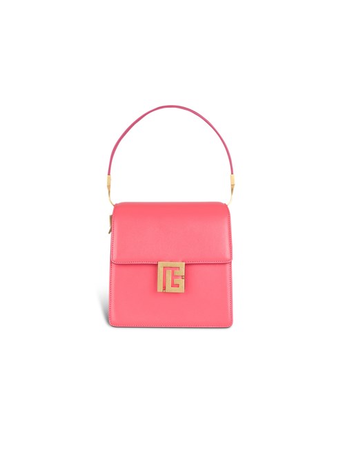 Balmain Smooth Leather Ely Bag Pink | XQZWKMV-03