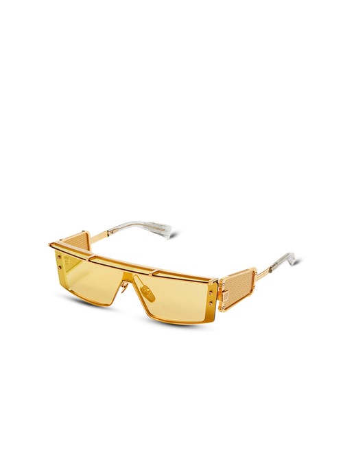 Balmain Wonder Boy Iii Sunglasses Gold | CVQXLAD-14