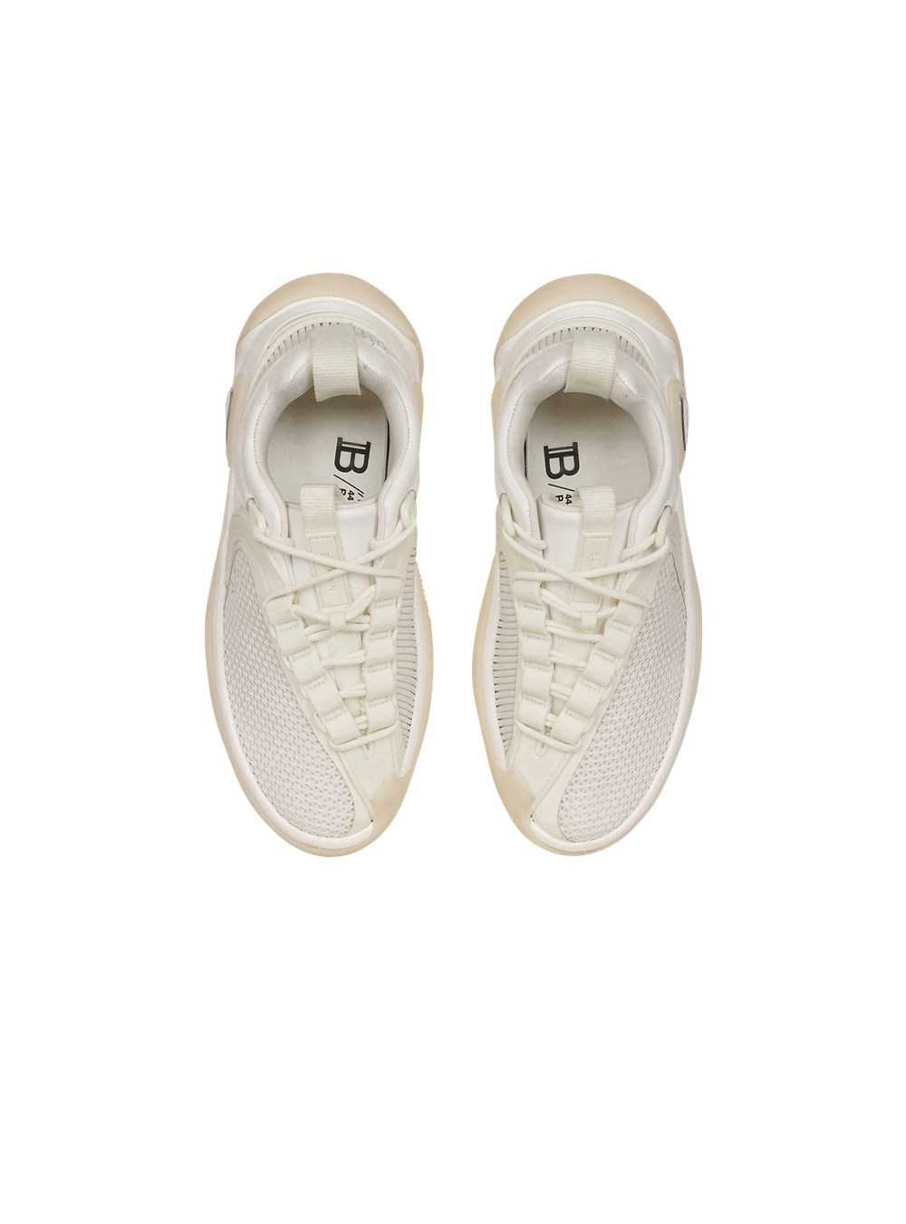 Balmain B-runner Sneakers White | XOBVCHI-87