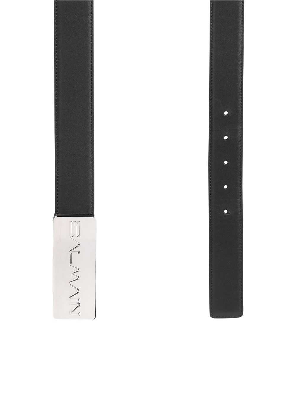 Balmain Balmain Leather Belt Black | DWSZYQI-86