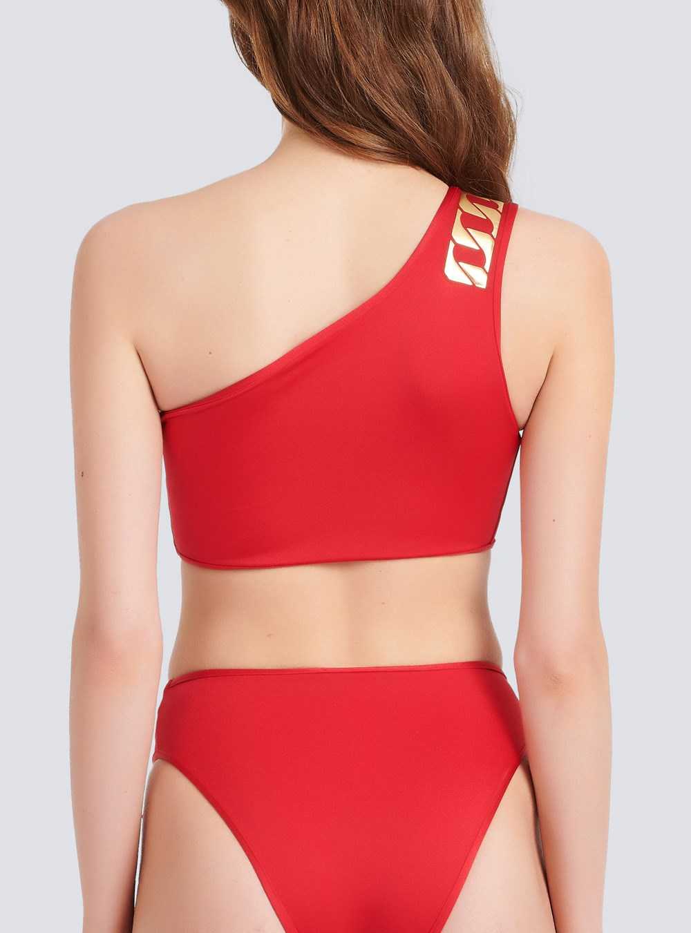 Balmain Balmain Logo Bikini Red | QVXDEWO-20