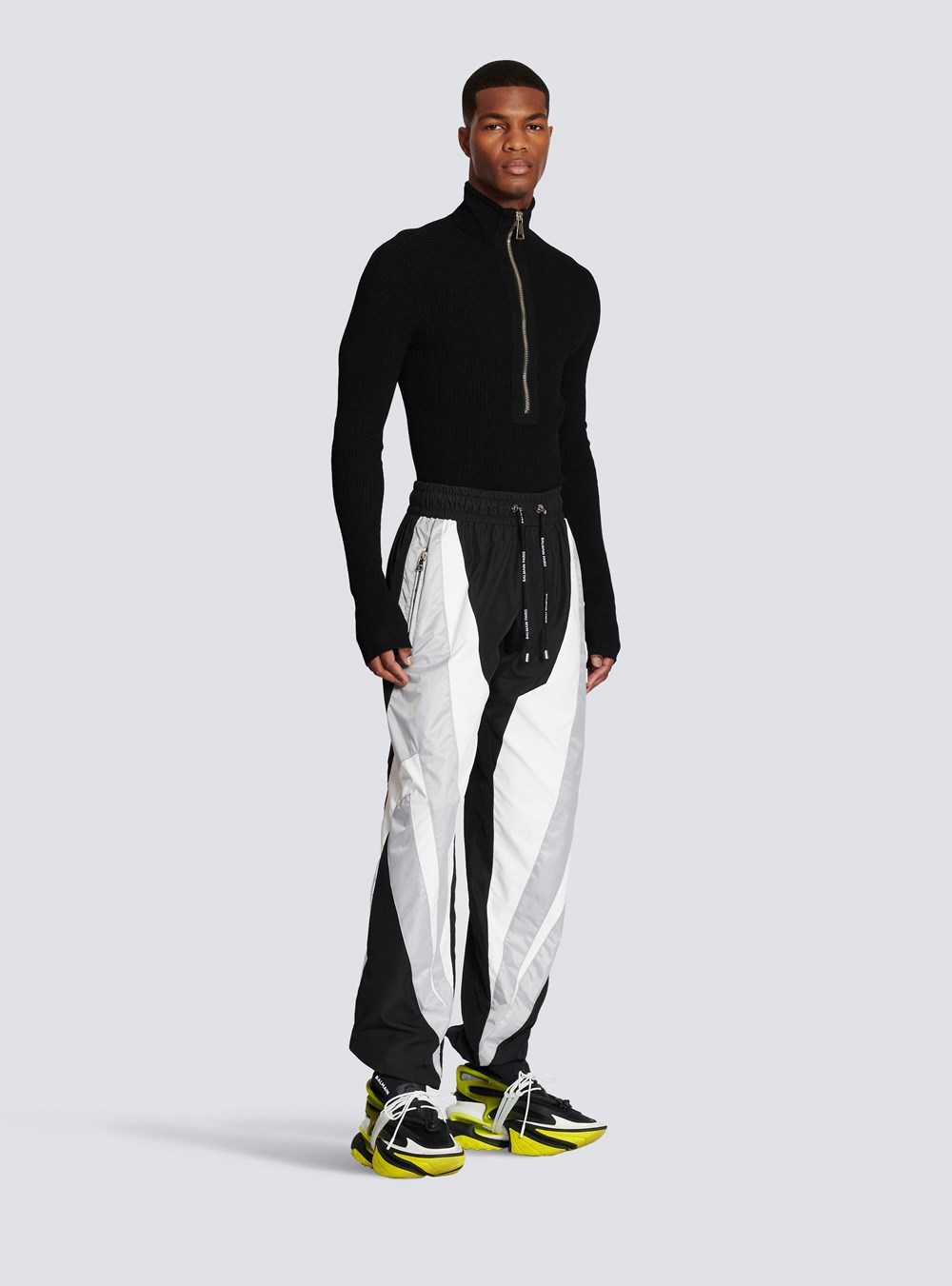 Balmain Balmain Logo Nylon Trousers Multicolor | ESMTIFD-52