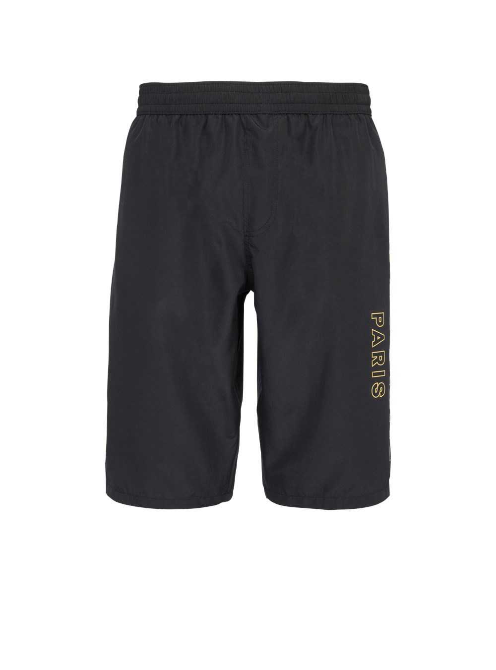 Balmain Balmain Logo Swim Shorts Black | TGCVZIE-19