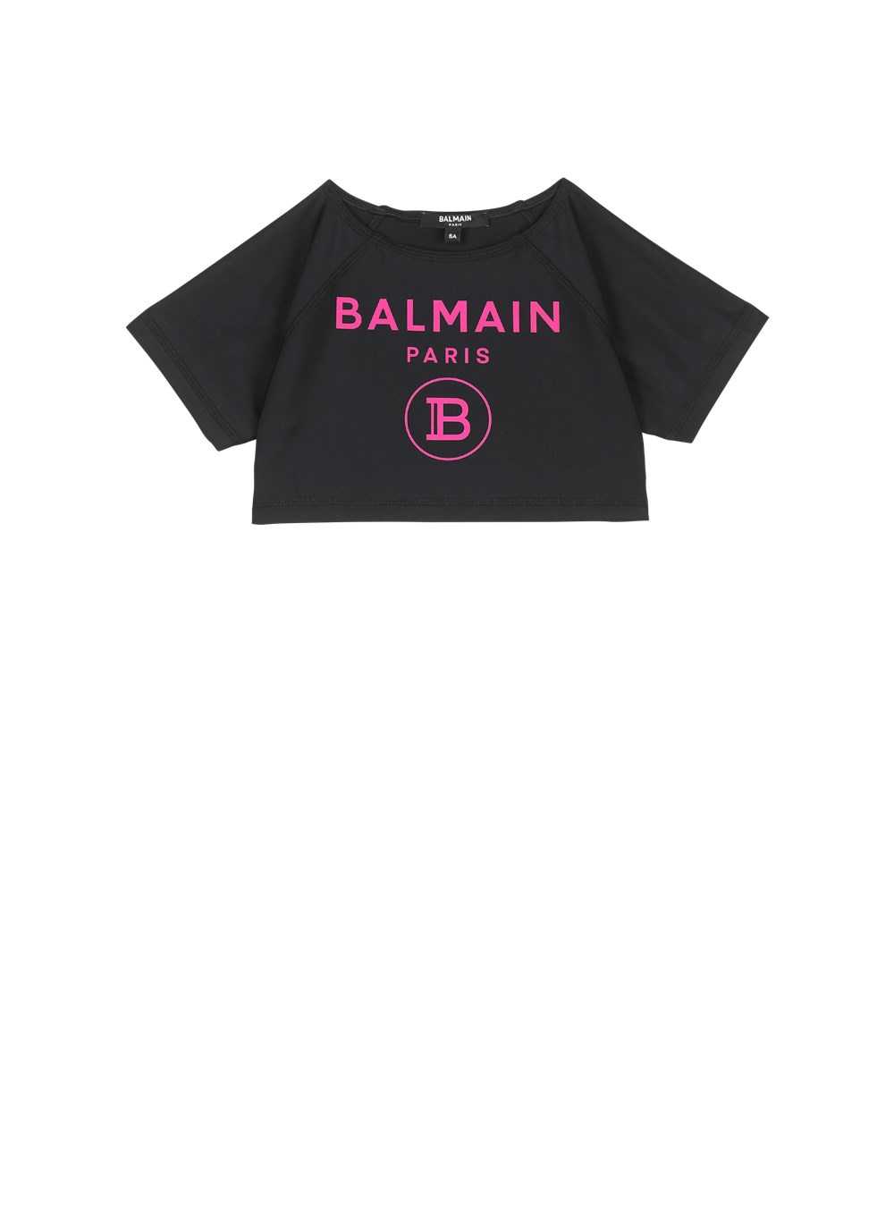 Balmain Balmain Logo Swim T-shirt Black | TQZHAMN-42