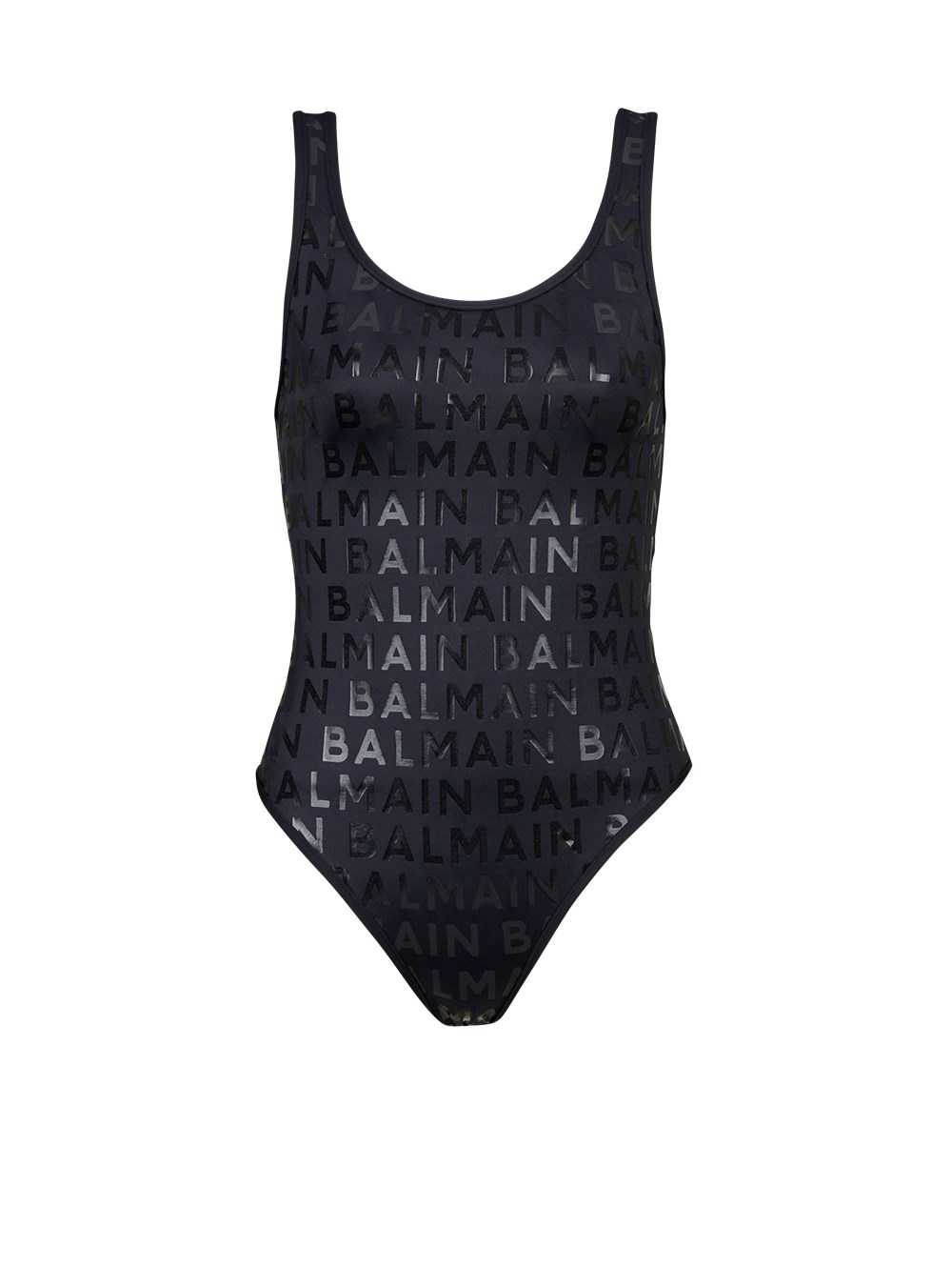 Balmain Balmain Logo Swimsuit Black | NQPESBT-01