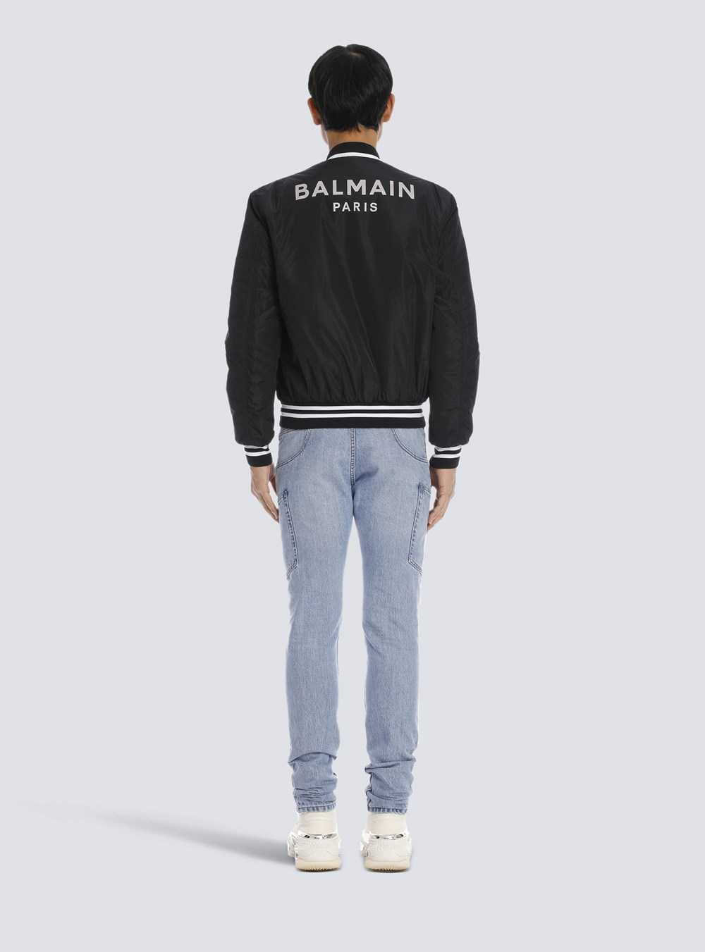 Balmain Bomber Jacket Black | NERHFQL-54