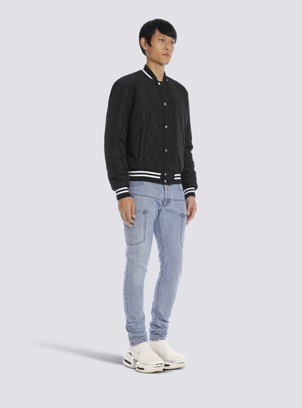 Balmain Bomber Jacket Black | NERHFQL-54