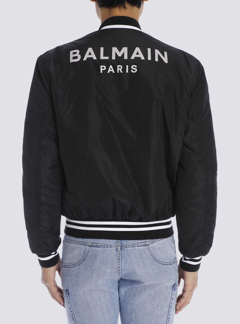 Balmain Bomber Jacket Black | NERHFQL-54