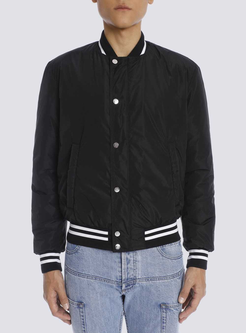 Balmain Bomber Jacket Black | NERHFQL-54