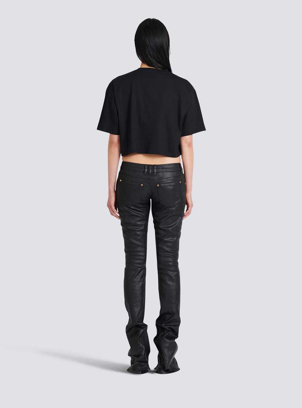 Balmain Bootcut Jeans Black | CNJRLQT-04