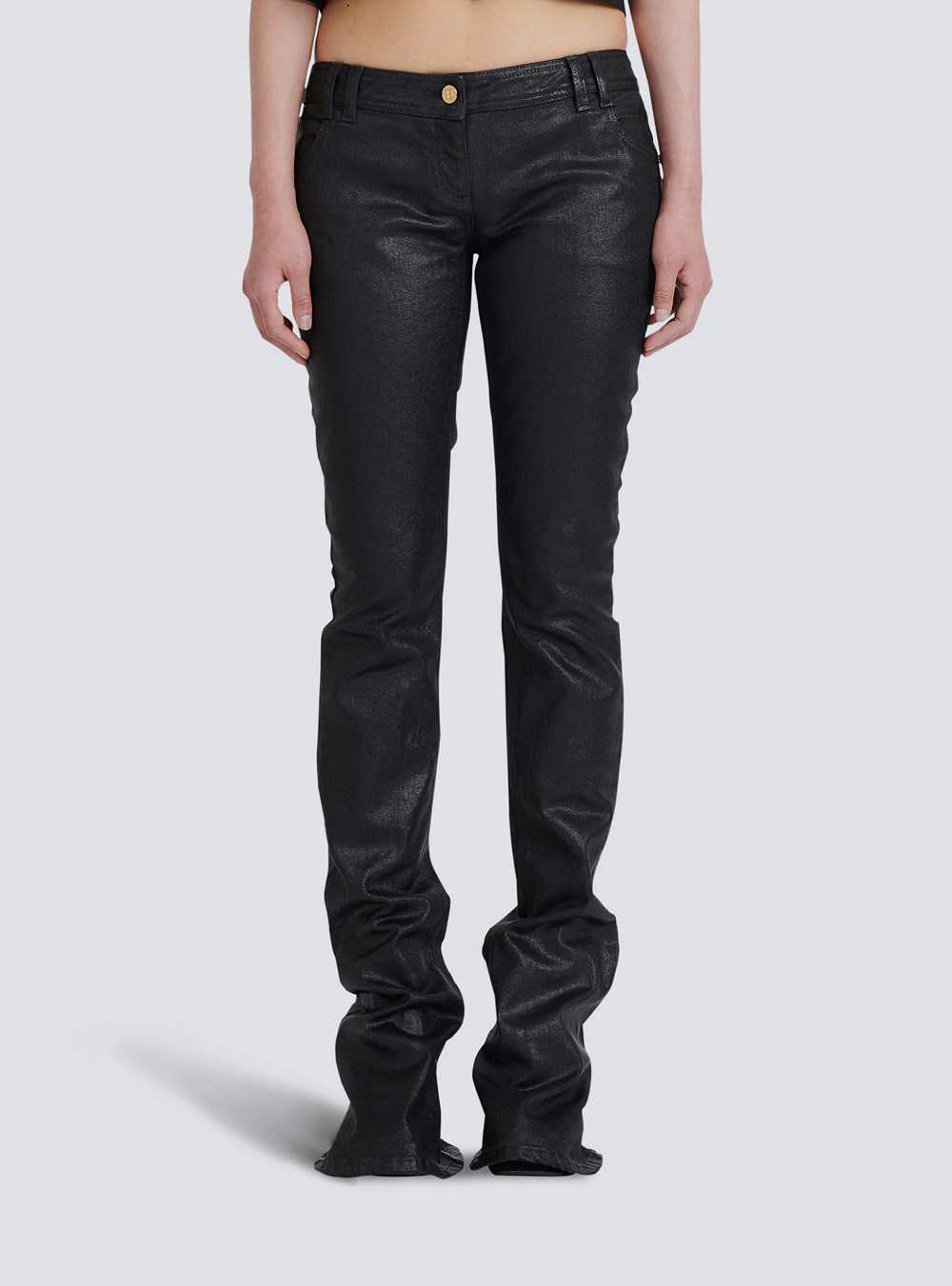 Balmain Bootcut Jeans Black | CNJRLQT-04