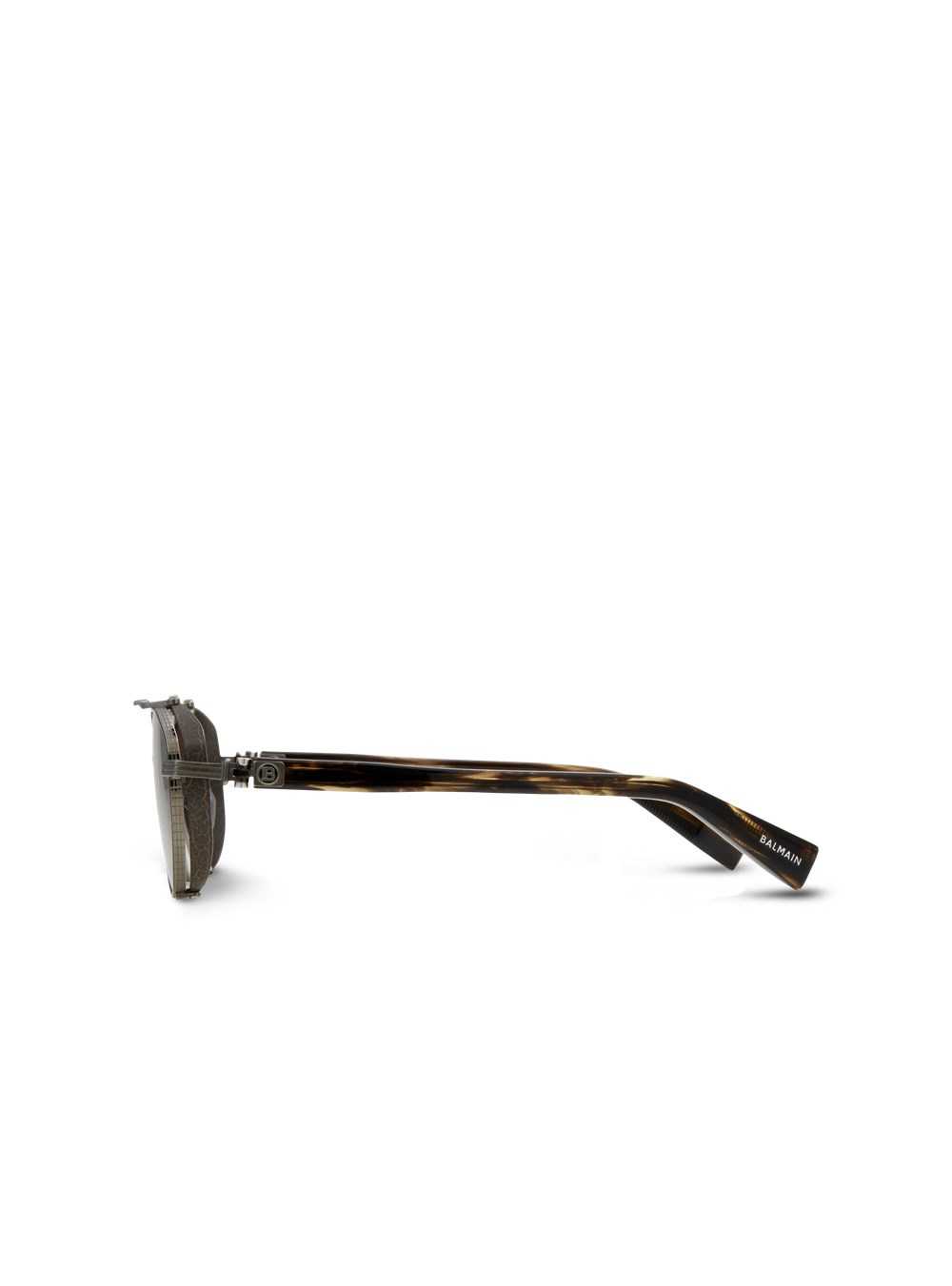 Balmain Brigade Iv Sunglasses Brown | GMWBJIH-92