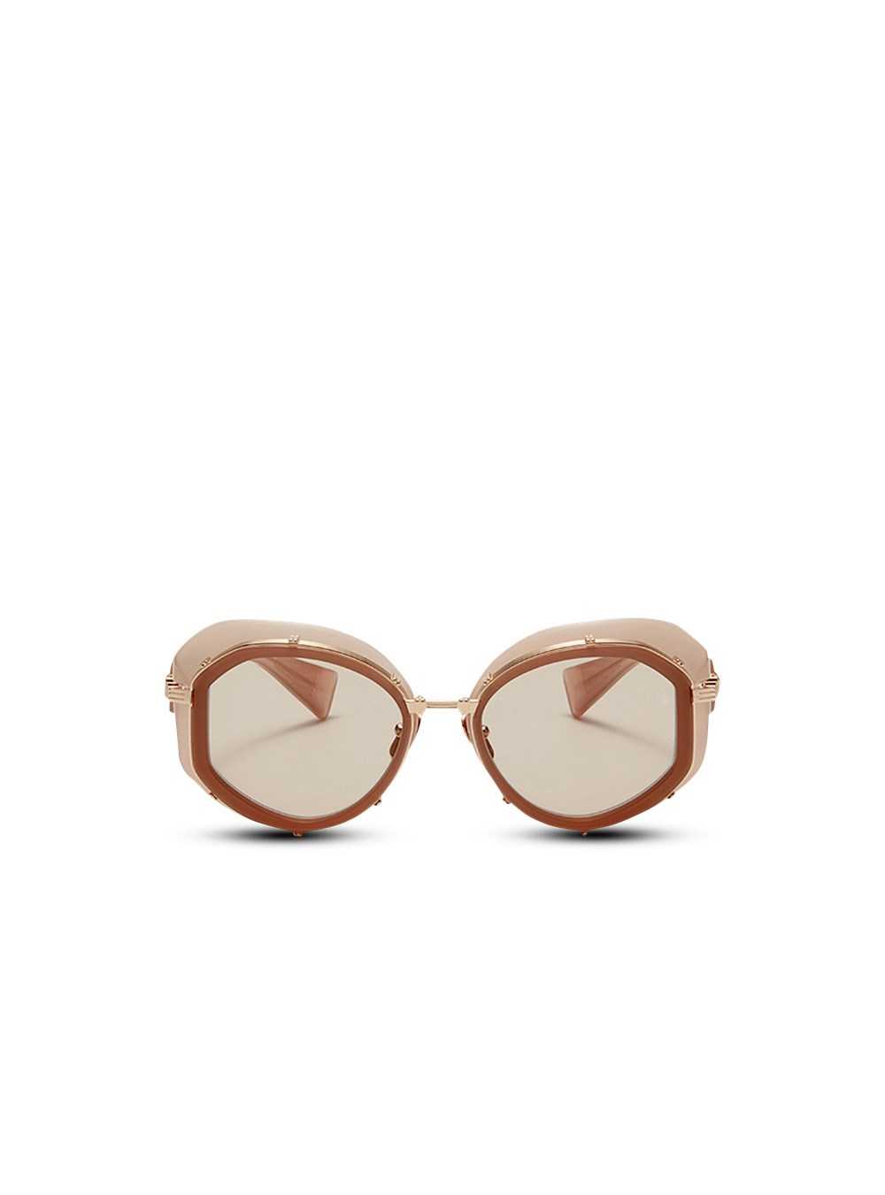 Balmain Brigitte Sunglasses Beige | AOCVNDH-43