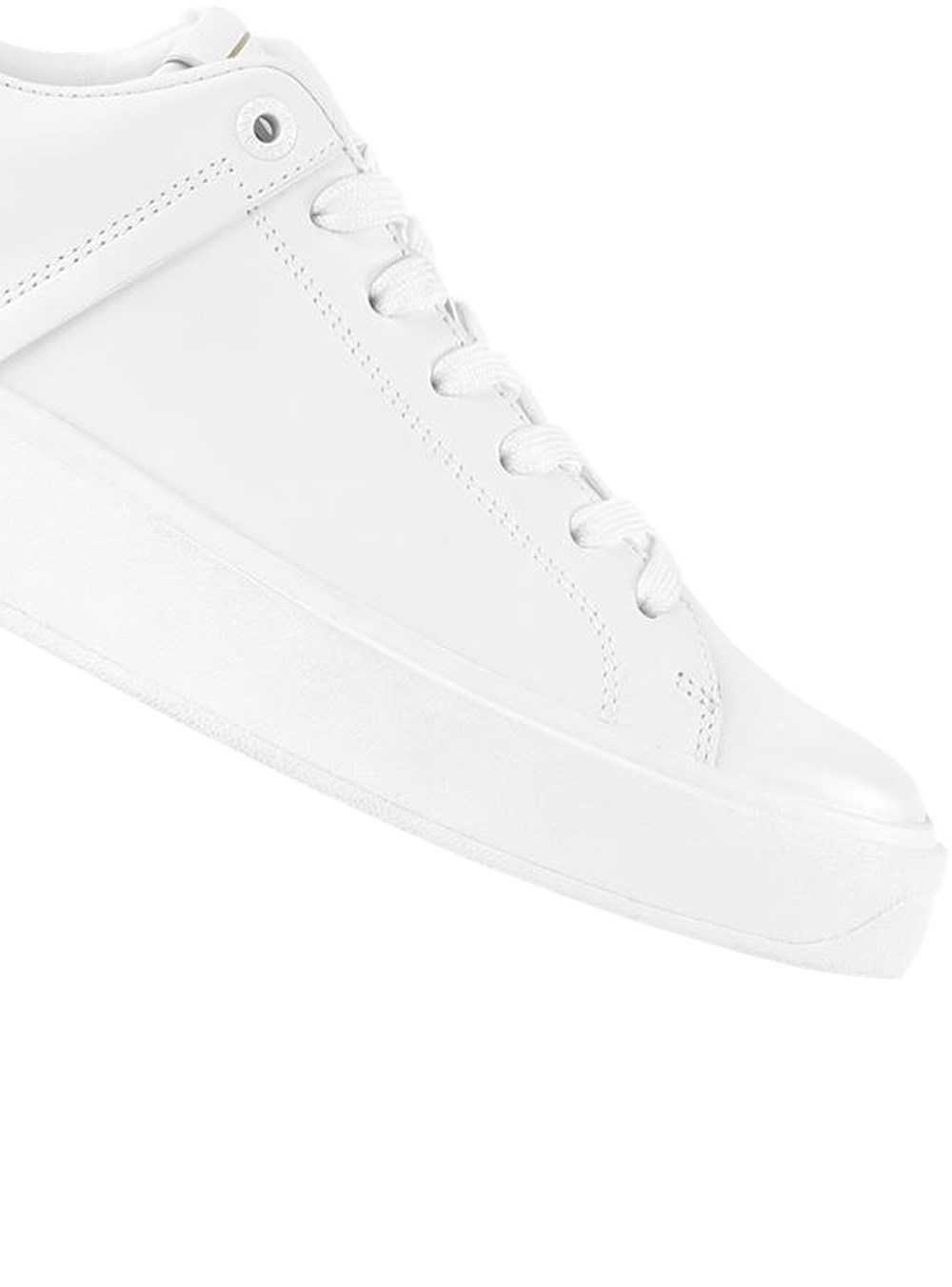 Balmain Calfskin And Metallic Leather B-court Sneakers White | PLKGSBT-87