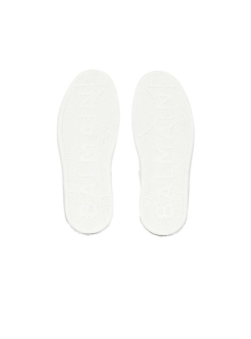 Balmain Calfskin B-court Sneakers White | YNAGHFS-95