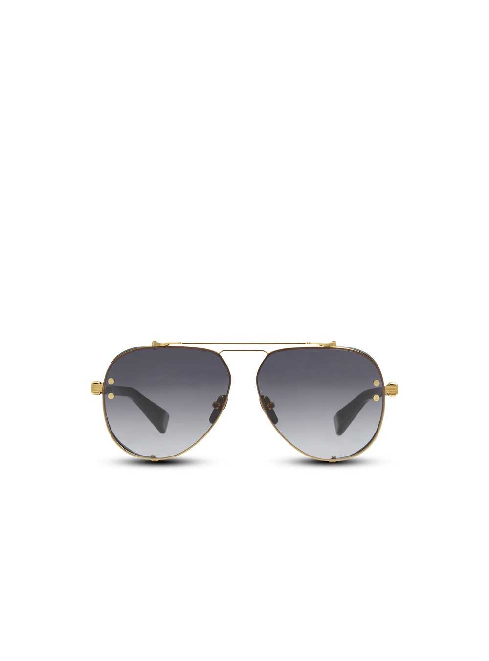 Balmain Captaine Sunglasses Gold | RLIKMYS-96