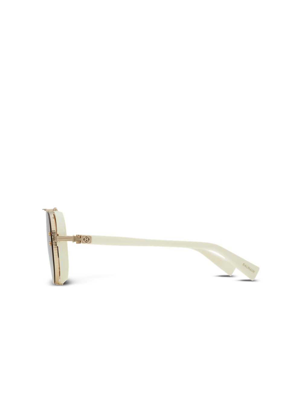 Balmain Captaine Sunglasses White | WBHPMDO-46