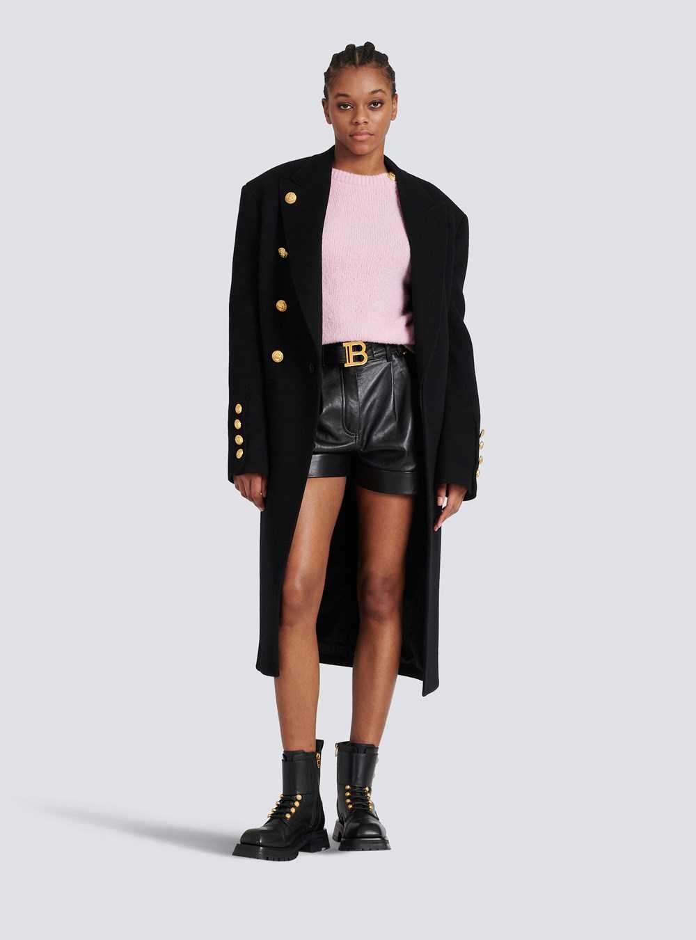 Balmain Cashmere Sweater Pink | IWBGNXY-90