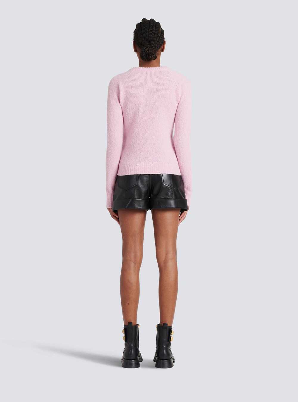 Balmain Cashmere Sweater Pink | IWBGNXY-90