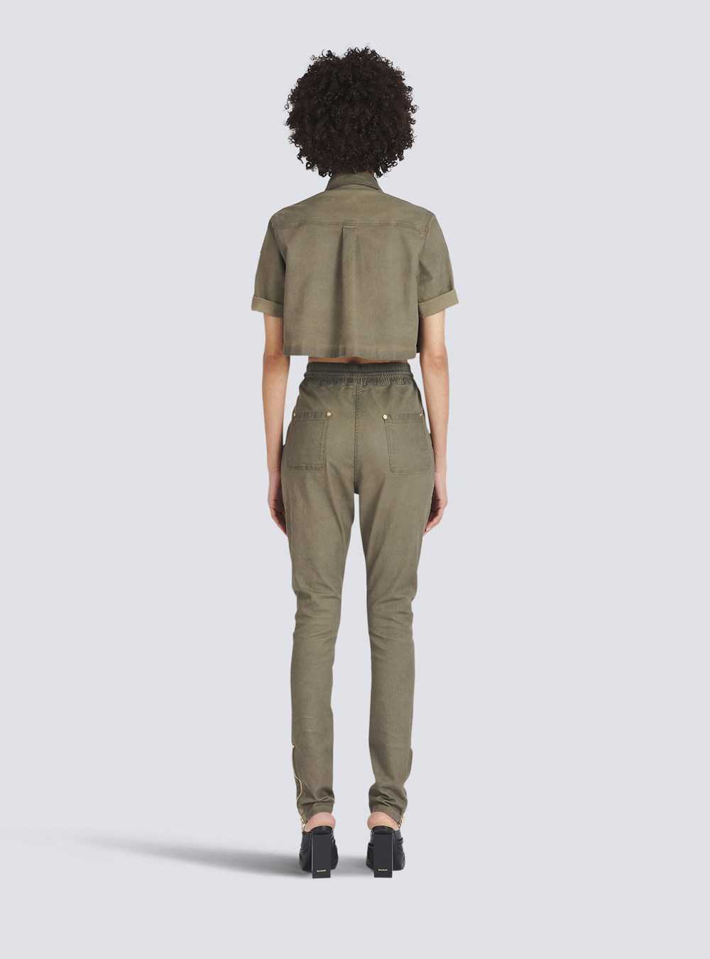 Balmain Cotton Jodhpurs Khaki | HOKRULQ-30