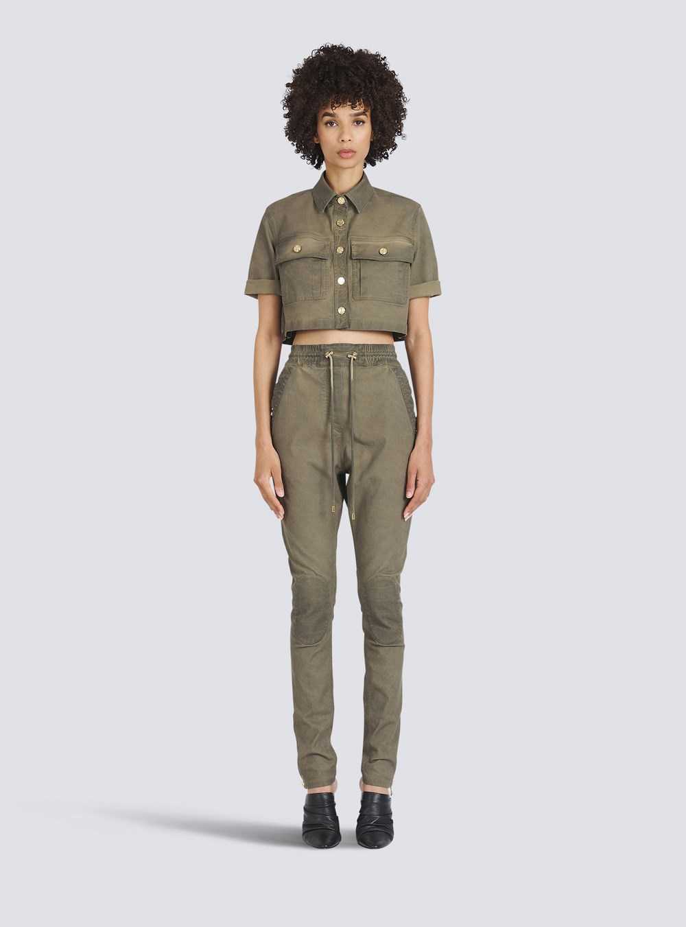 Balmain Cotton Jodhpurs Khaki | HOKRULQ-30