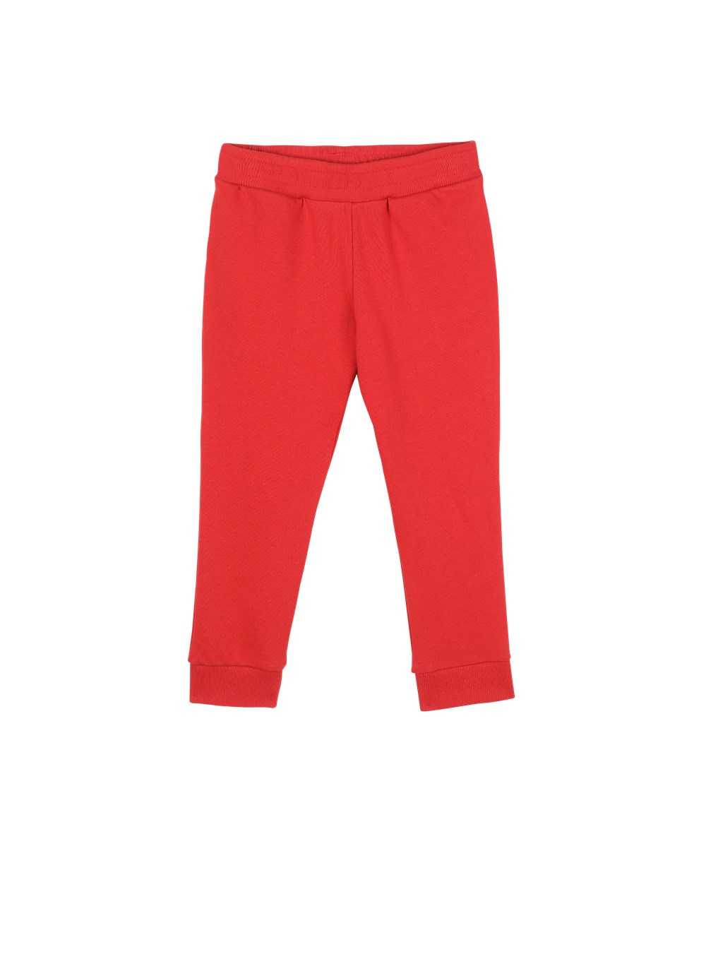 Balmain Cotton Jogging Bottoms With Balmain Logo Red | OISDHGQ-03