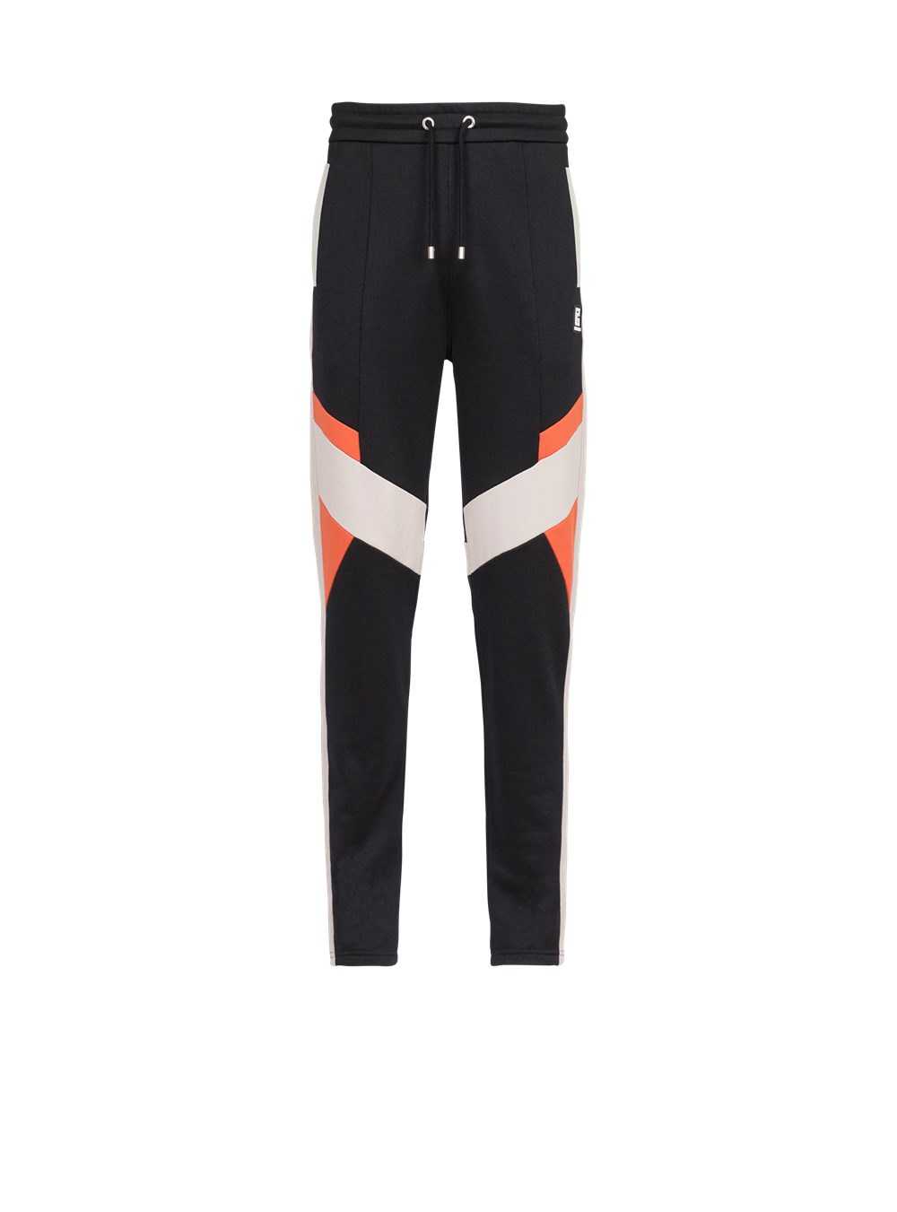 Balmain Cotton Sweatpants Black | RQKUJAM-85