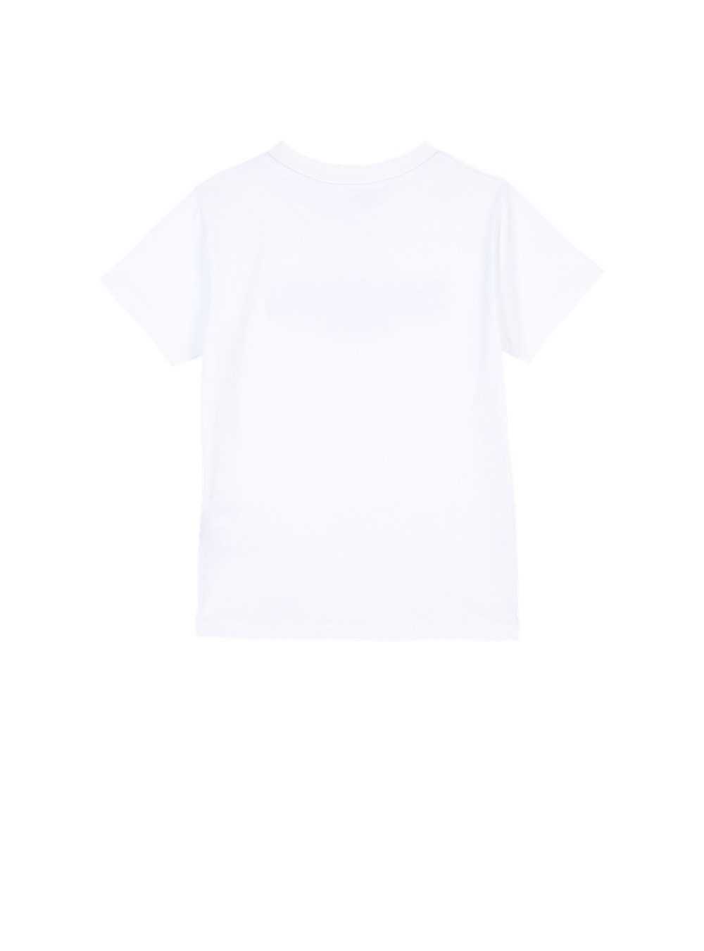 Balmain Cotton T-shirt With Balmain Logo White | HVPWYAO-56