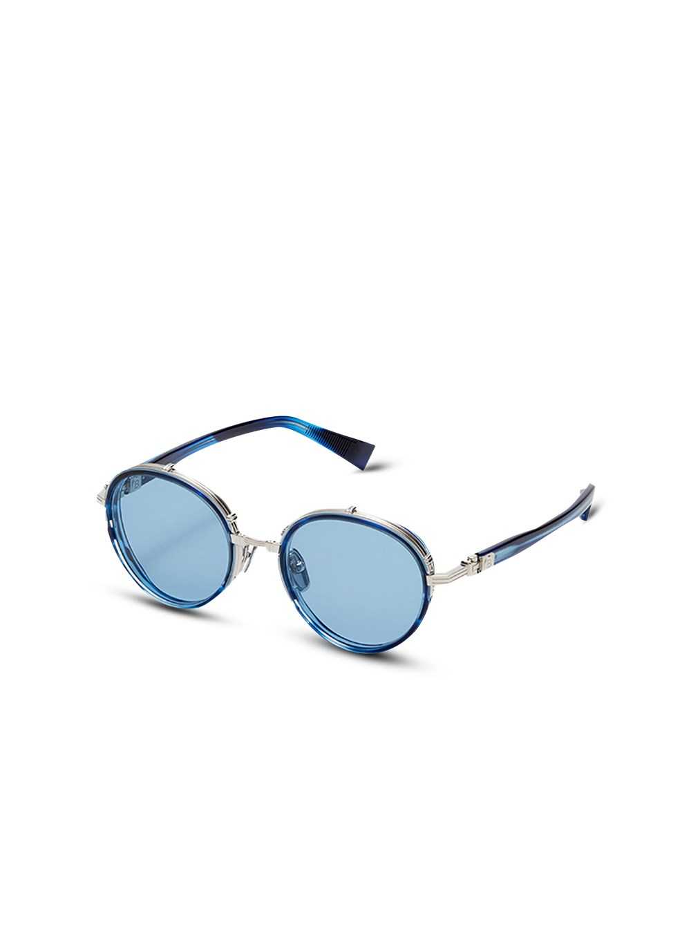 Balmain Croissy Sunglasses Blue | EKWDLMH-46