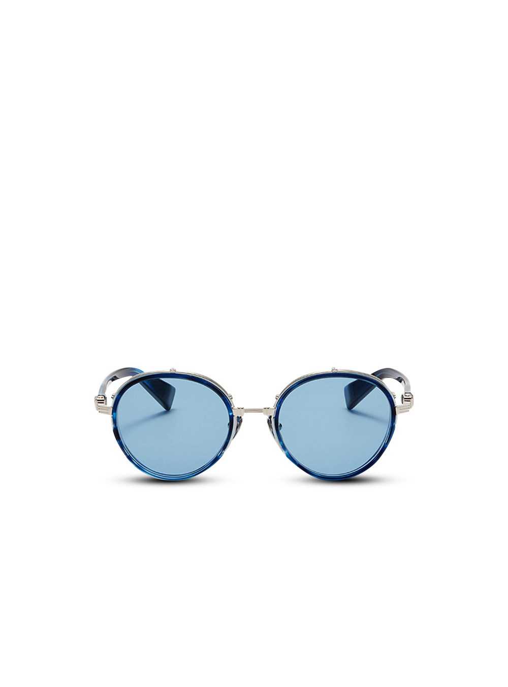 Balmain Croissy Sunglasses Blue | EKWDLMH-46