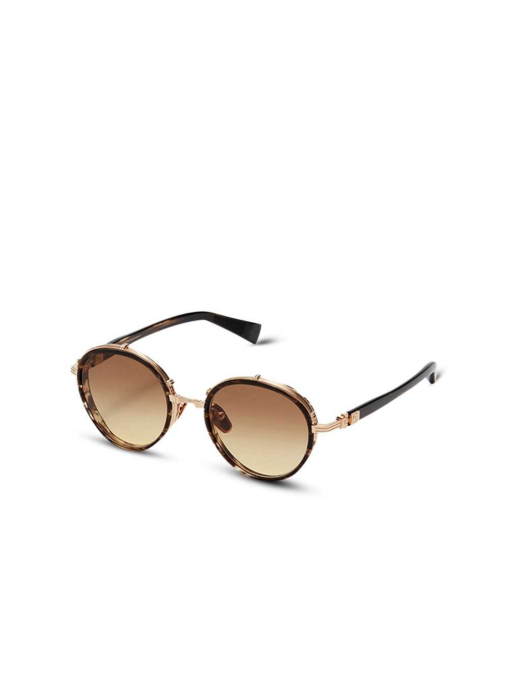 Balmain Croissy Sunglasses Brown | KFXPYUV-43