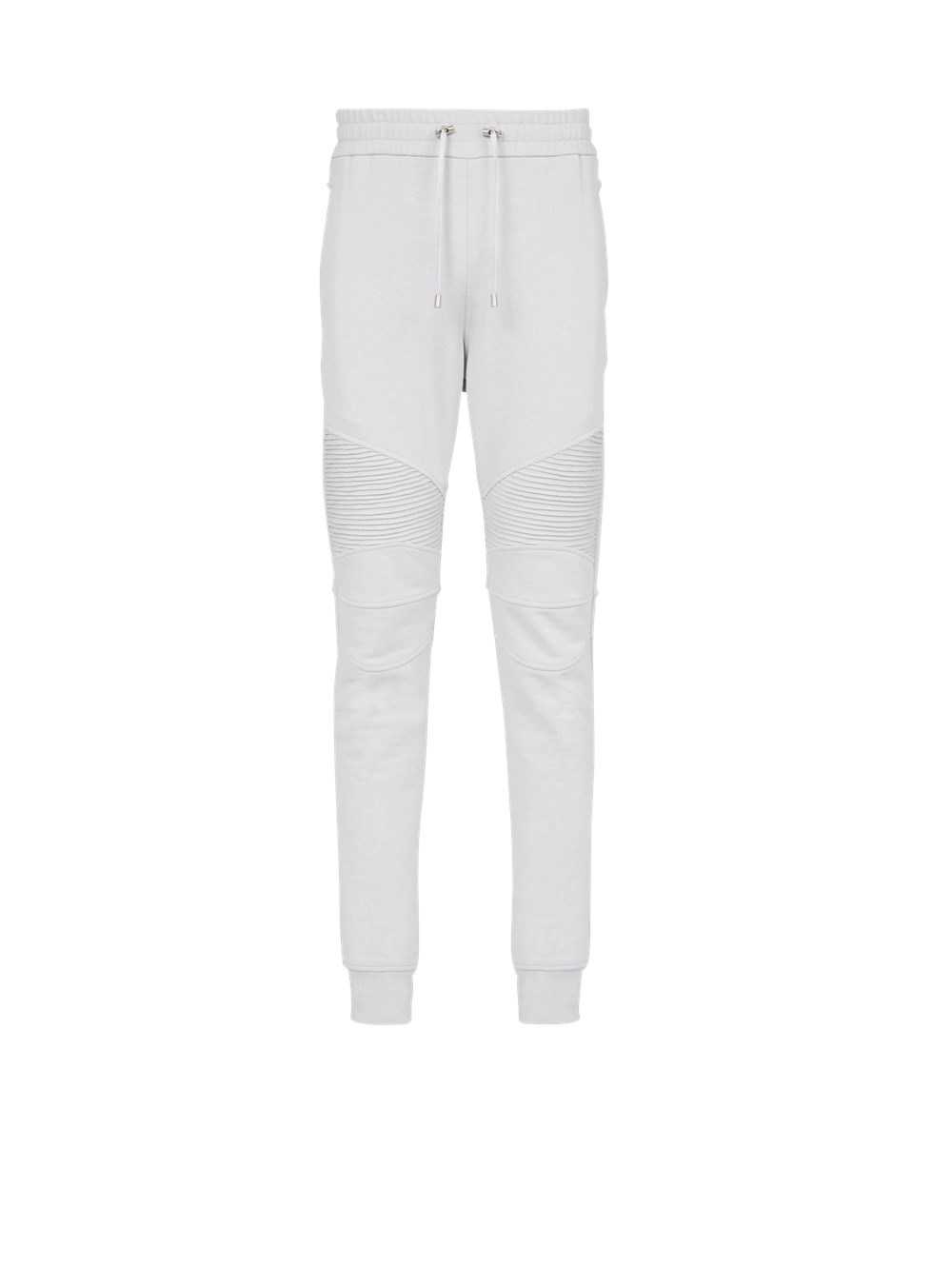 Balmain Eco-designed Sweatpants With Balmain Logo Print Grey | RSLFOMH-46