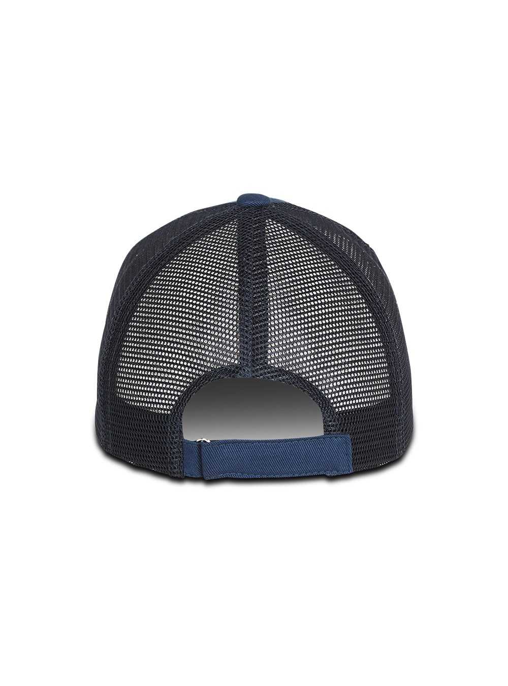 Balmain High Summer Capsule -cotton Cap With Balmain Monogram Badge Navy | ZPFQNIE-25