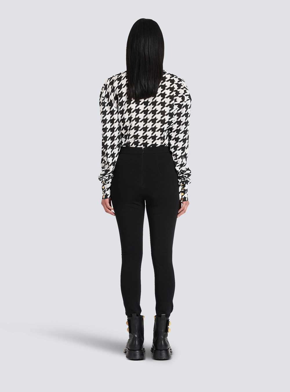 Balmain Jersey Skinny Pants Black | YZWGCLH-20