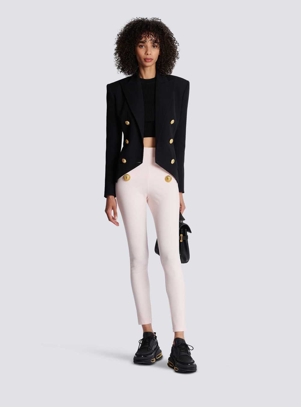 Balmain Jersey Skinny Pants Pink | WIJSHMX-79