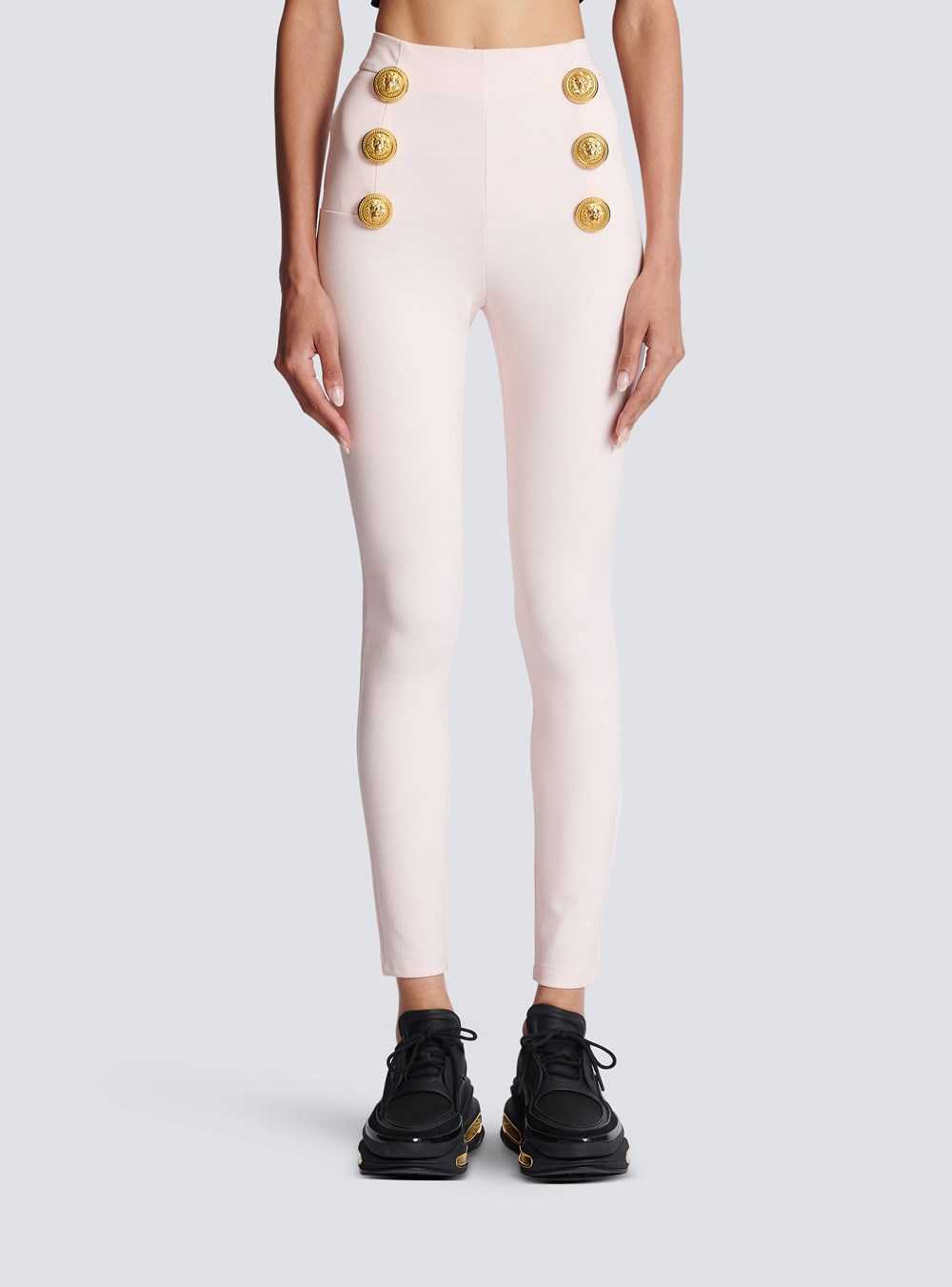 Balmain Jersey Skinny Pants Pink | WIJSHMX-79