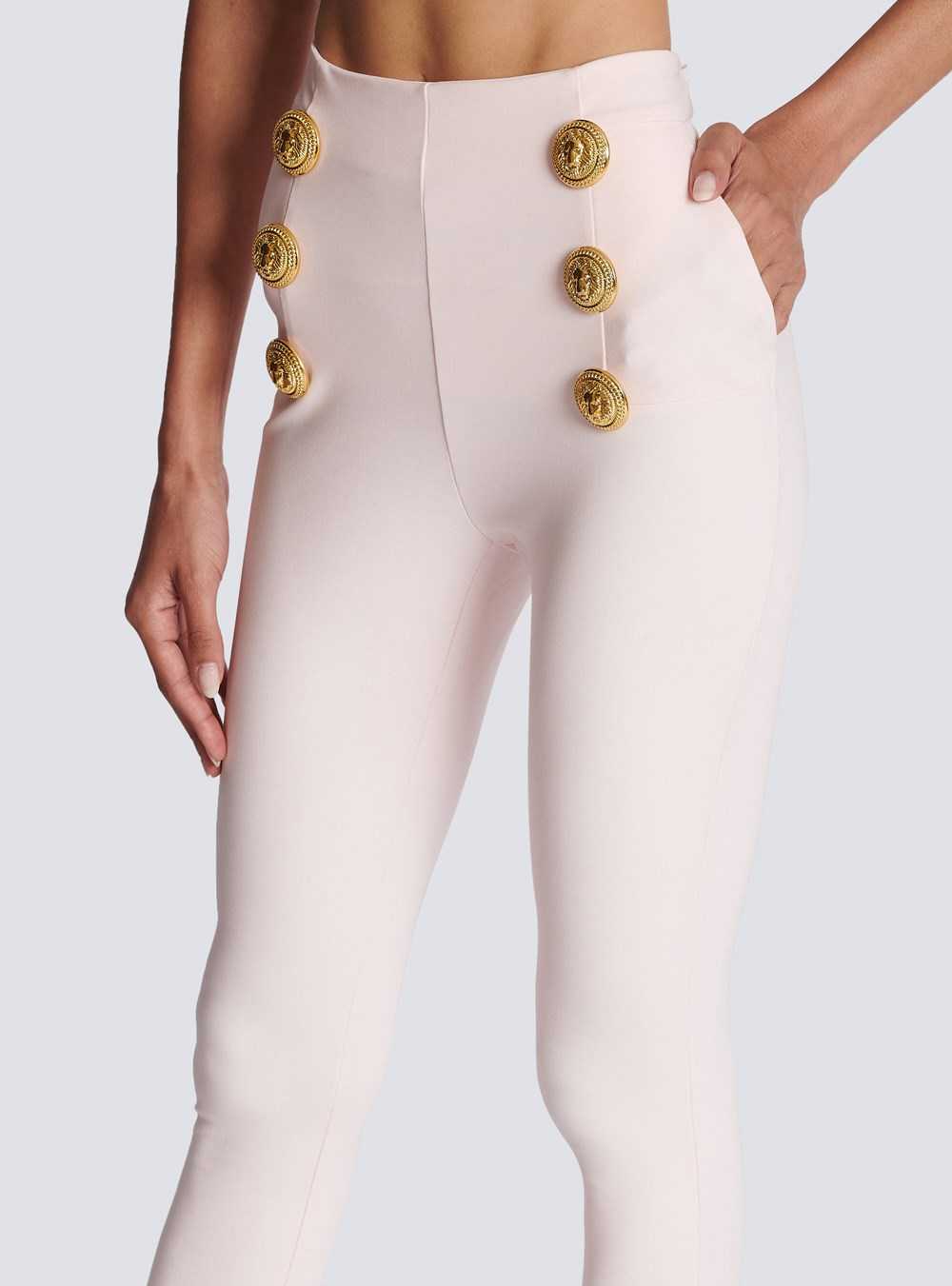 Balmain Jersey Skinny Pants Pink | WIJSHMX-79