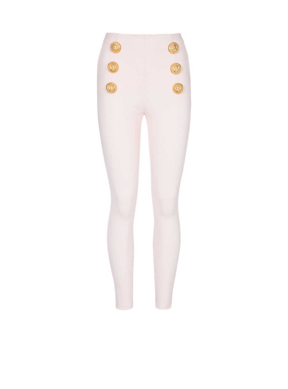 Balmain Jersey Skinny Pants Pink | WIJSHMX-79