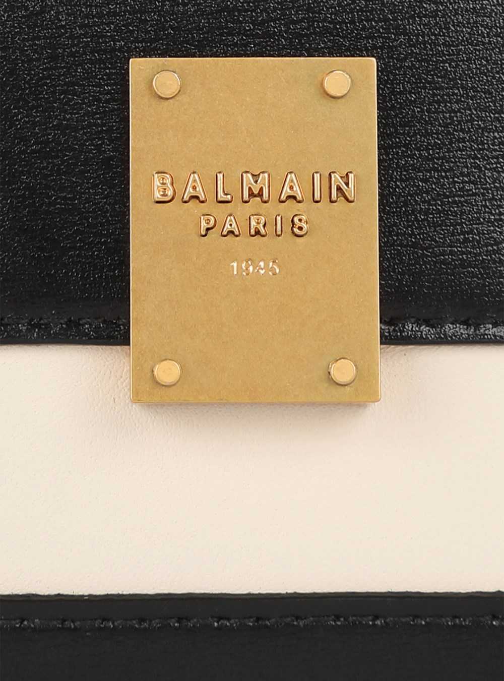 Balmain Leather 1945 Card Holder Beige | JBCQTFI-24