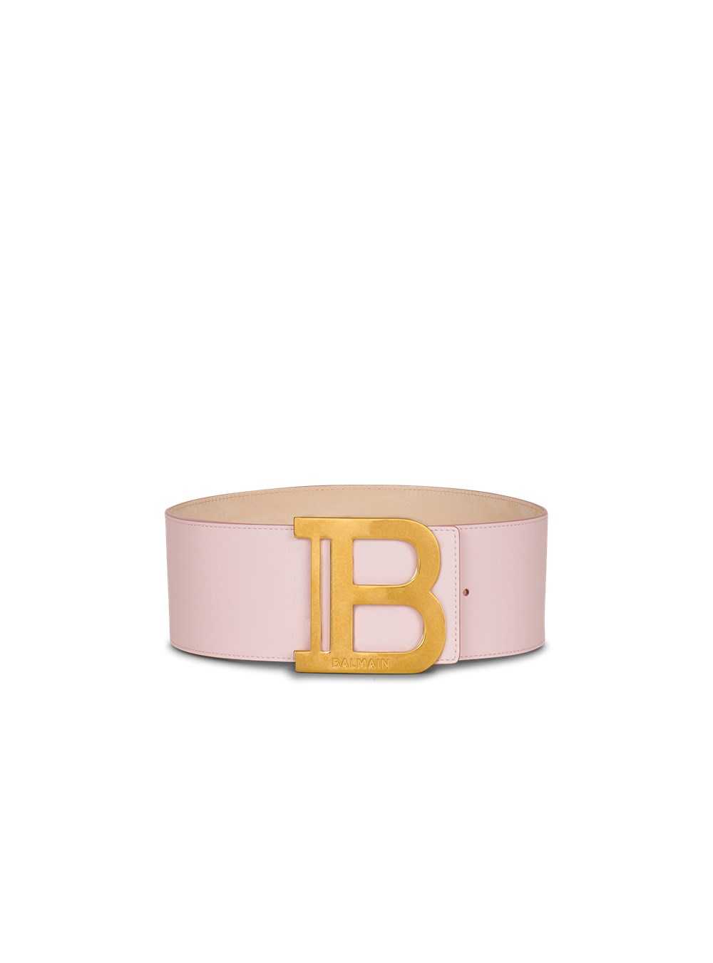 Balmain Leather B-belt Belt Pink | WFDJENZ-91