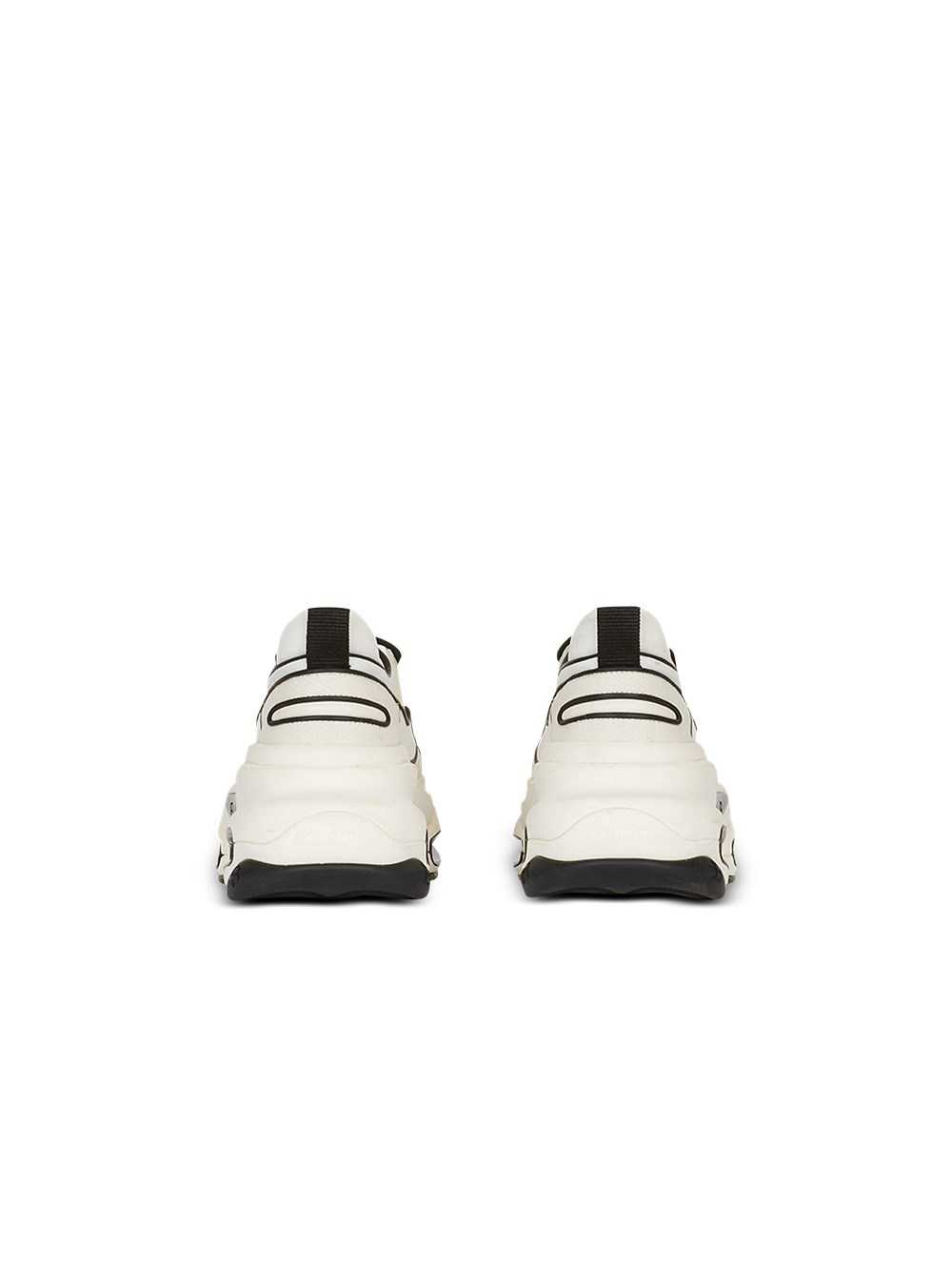 Balmain Leather B-bold Low-top Sneakers White | ILAEVDT-20