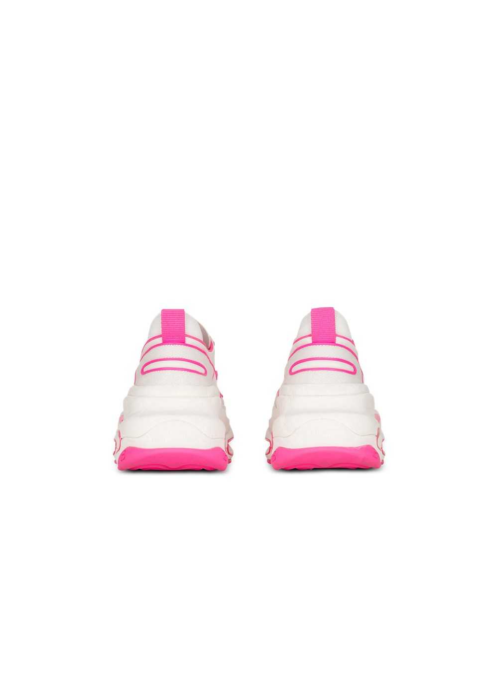 Balmain Leather B-bold Low-top Sneakers Pink | LDZFKVO-79