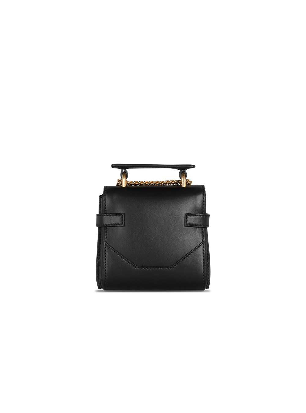 Balmain Leather B-buzz Mini Bag Black | ILAUZRJ-80