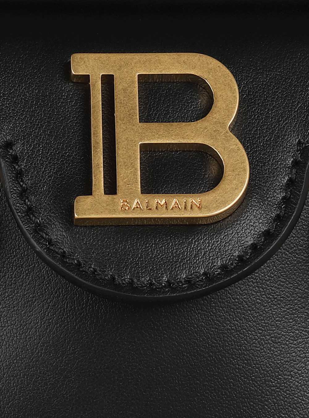 Balmain Leather B-buzz Mini Bag Black | ILAUZRJ-80