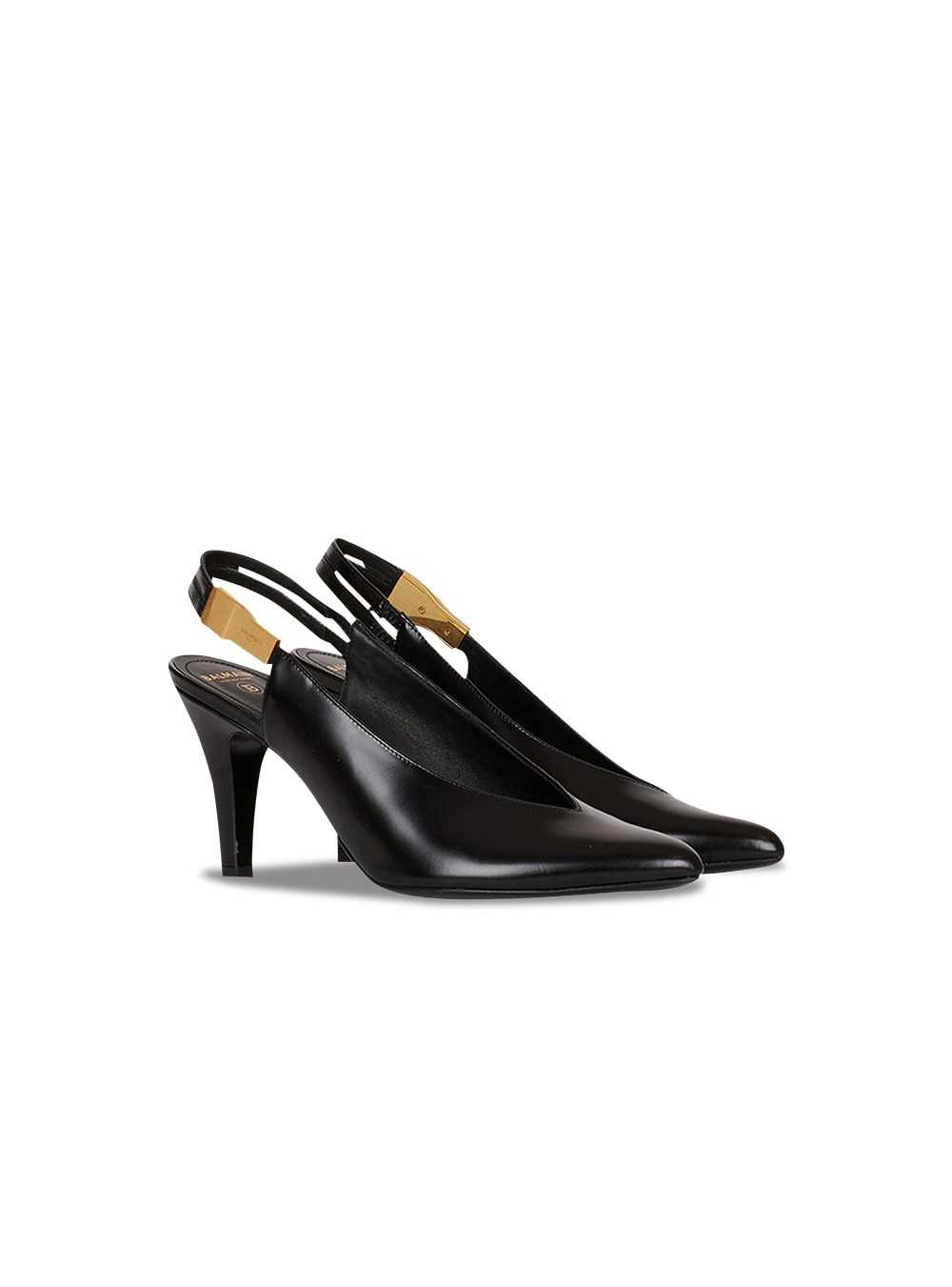 Balmain Leather Tara Pumps Black | DWONMAJ-53