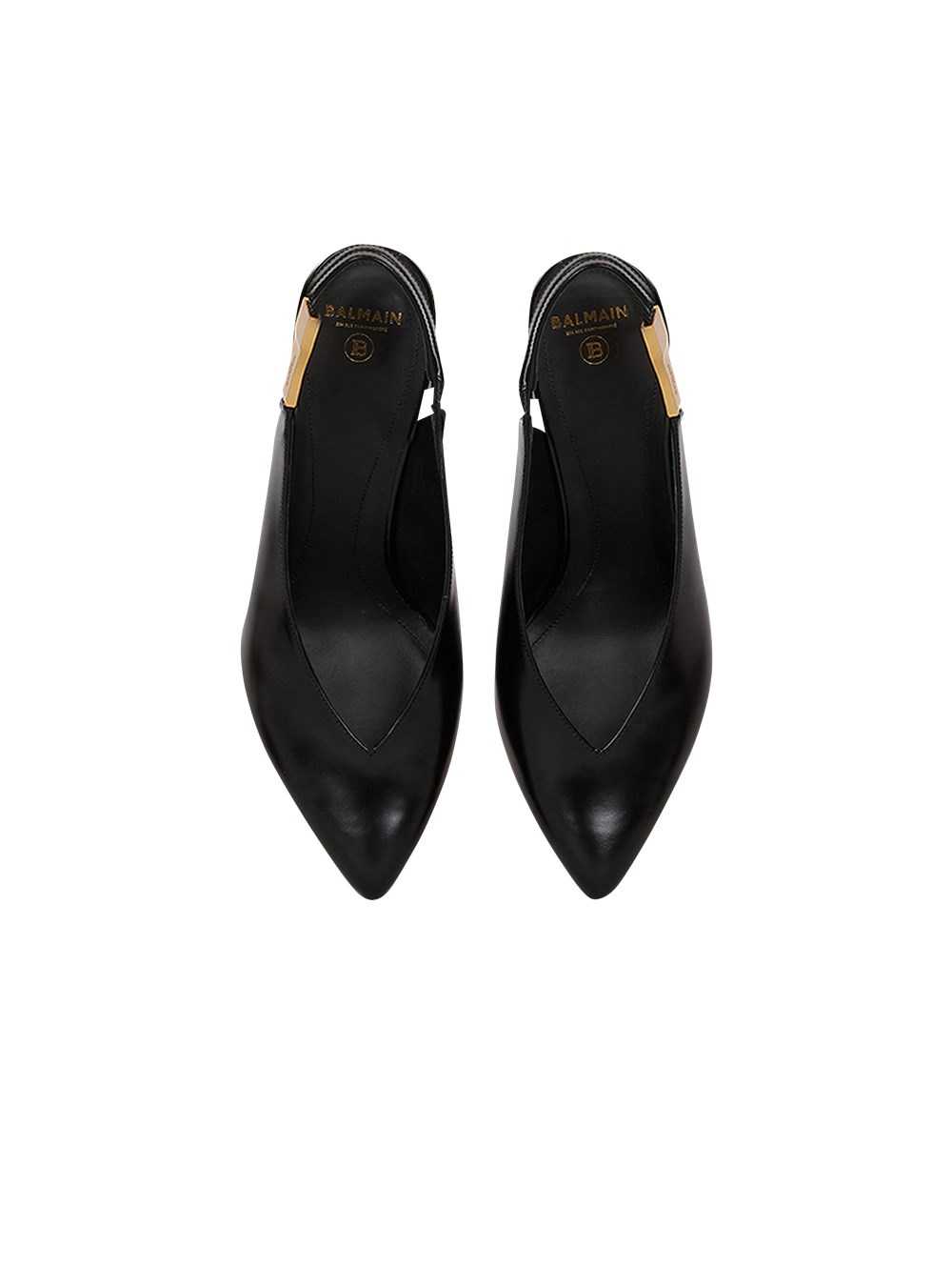 Balmain Leather Tara Pumps Black | DWONMAJ-53