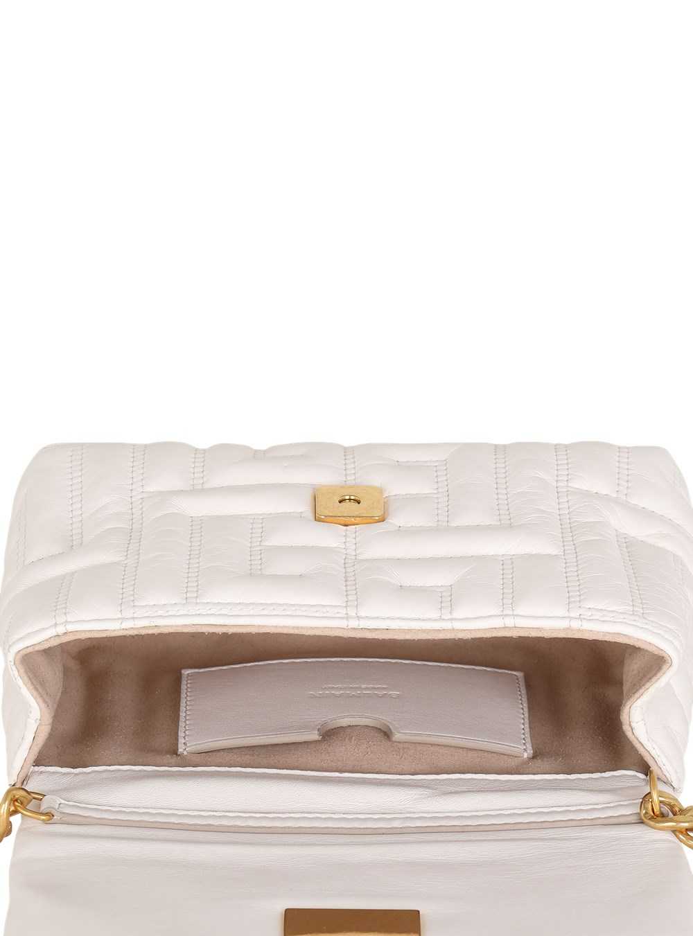 Balmain Mini 1945 Soft Bag In Quilted Leather Pink | HMFLZBU-64